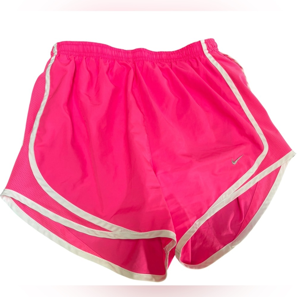 NIKE PINK TEMPO RUNNING SHORTS SIZE SMALL DRI-FIT ATHLETIC WORKOUT YOGA